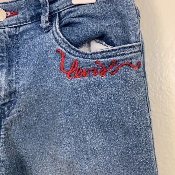 GIRLS LEVIS JEANS - Picture 5 of 8